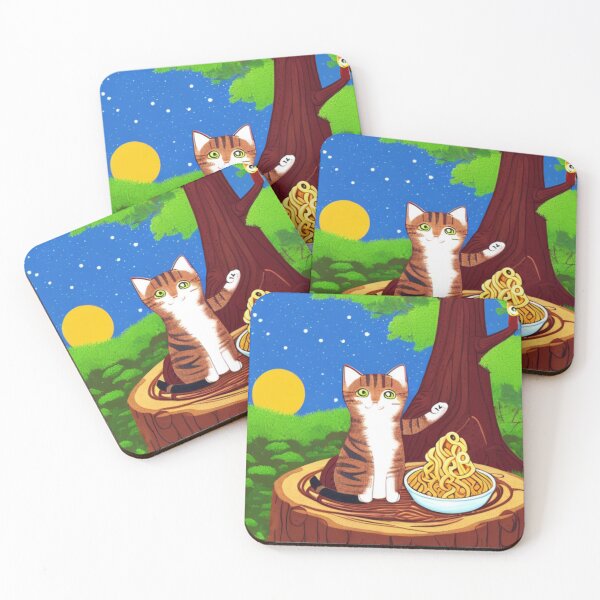Item preview, Purrfect Noodle Pairing - Cat Edition - Noodle Delight designed and sold by WBP Mart.