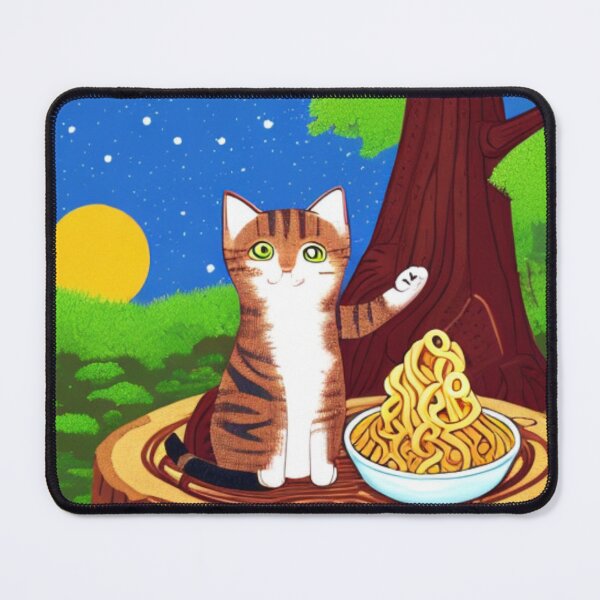 Item preview, Purrfect Noodle Pairing - Cat Edition - Noodle Delight designed and sold by WBP Mart.