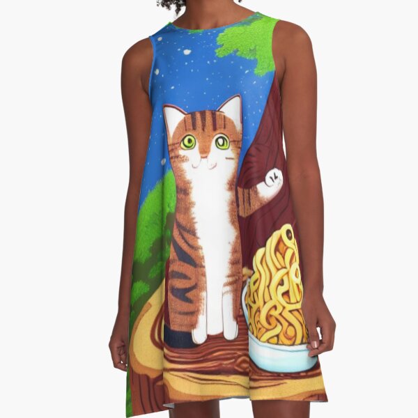 Artikel-Vorschau von Purrfect Noodle Pairing - Cat Edition - Noodle Delight, designt und verkauft von WBP Mart.