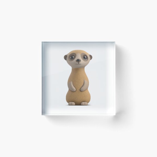 Item preview, Cute Meerkat - The Stone Collection designed and sold by FiveIntentions.