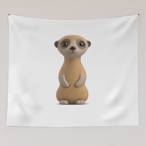 Item preview, Cute Meerkat - The Stone Collection designed and sold by FiveIntentions.