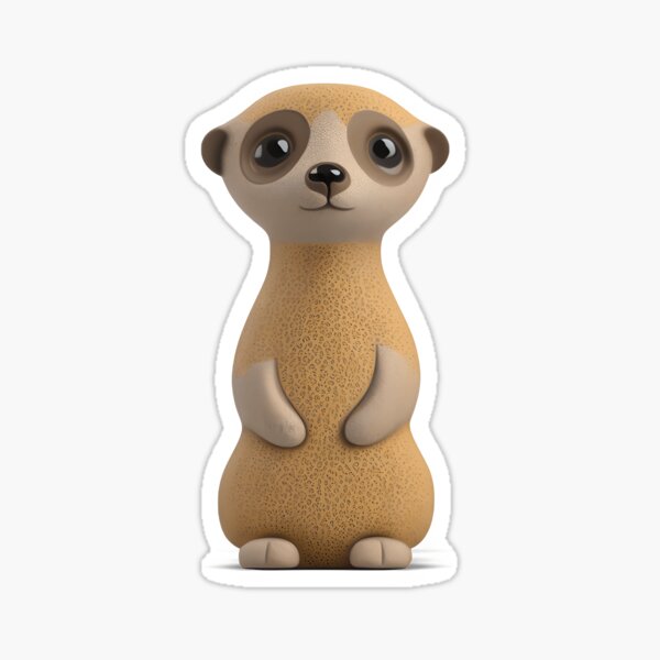 Item preview, Cute Meerkat - The Stone Collection designed and sold by FiveIntentions.