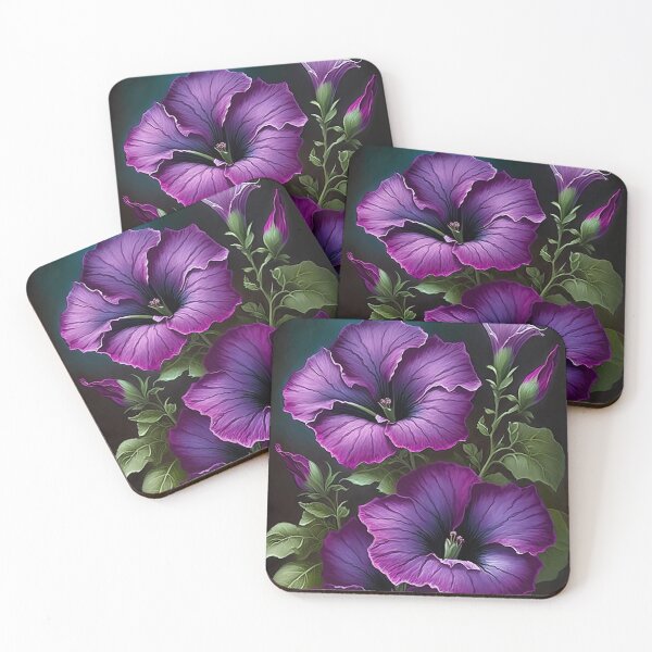 Item preview, Purple Petunias  designed and sold by Vanover Designs.