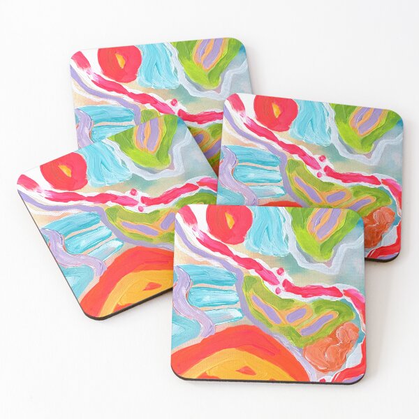 Item preview, coral abstract designed and sold by Tereza Pilar  Art.