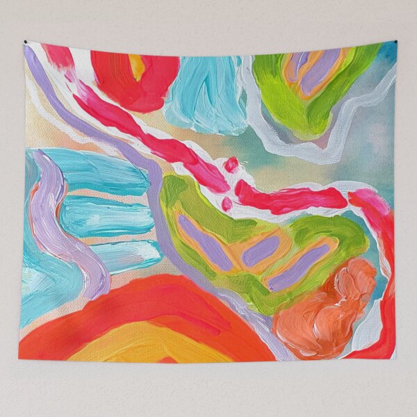 Item preview, coral abstract designed and sold by Tereza Pilar  Art.