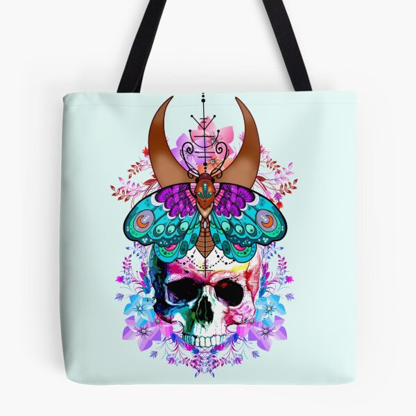 Item preview,  Skull roses and butterfly designed and sold by Gothic Fantasy.