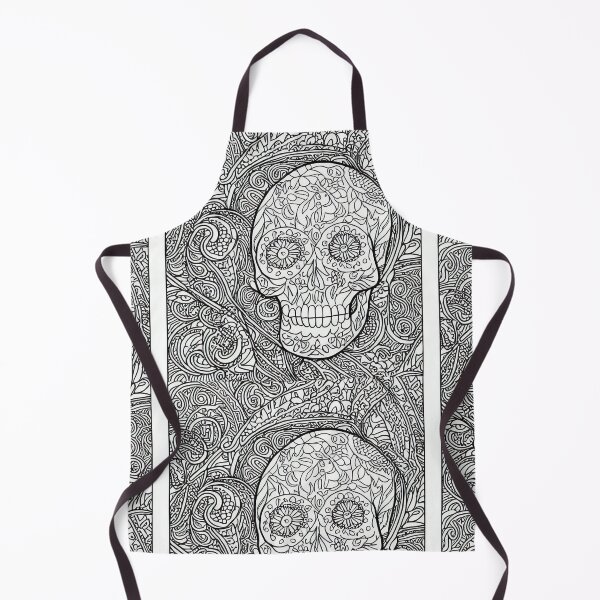 Item preview, Day of the Dead skull designed and sold by 3DogKnight.