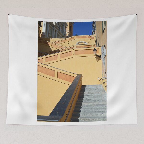 Item preview, old staircase in Menton France summer season designed and sold by goceris.