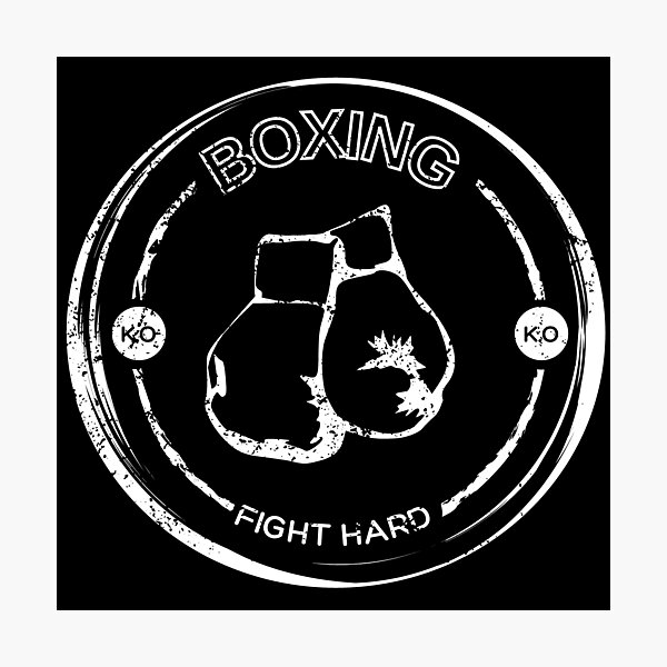 Item preview, Boxing - Fight Hard designed and sold by LordAudes.