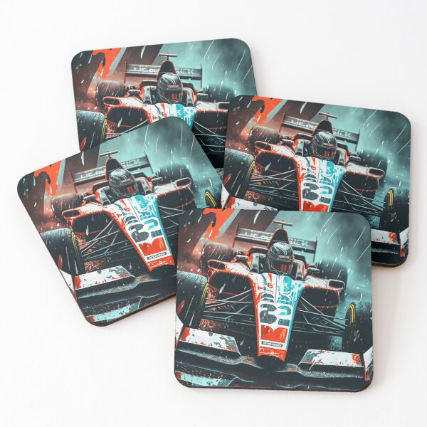 Item preview, Open Wheel Race Car Illustration designed and sold by TheJaMoke.