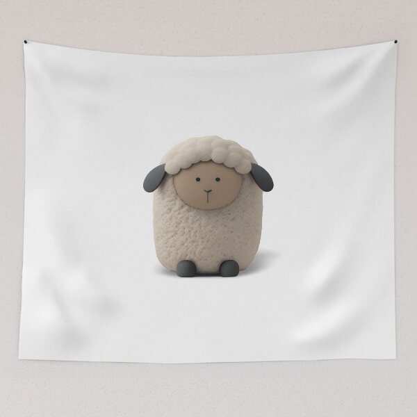 Item preview, Cute Sheep - The Stone Collection designed and sold by FiveIntentions.