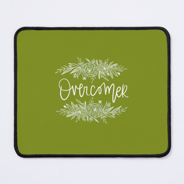Item preview, Overcomer Floral Design White designed and sold by Daisy Ring Art.