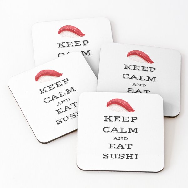 Item preview, Keep calm and eat sushi designed and sold by DreamMeArt.