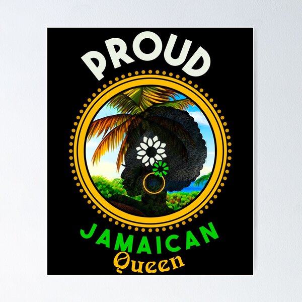 Item preview, Proud Jamaican Queen designed and sold by mwebba2005.