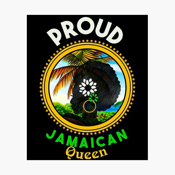 Item preview, Proud Jamaican Queen designed and sold by mwebba2005.