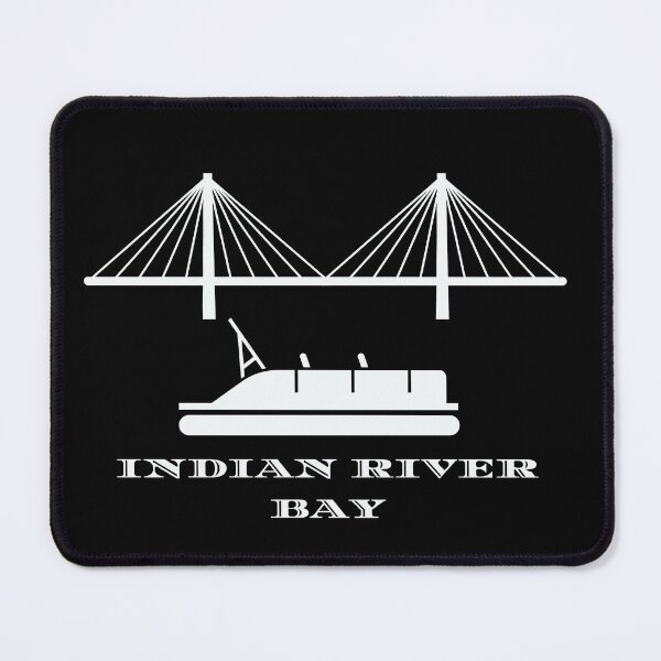 Item preview, Pontoon Boat on Indian River Bay - Indian River Inlet Bridge designed and sold by LifeOutside.