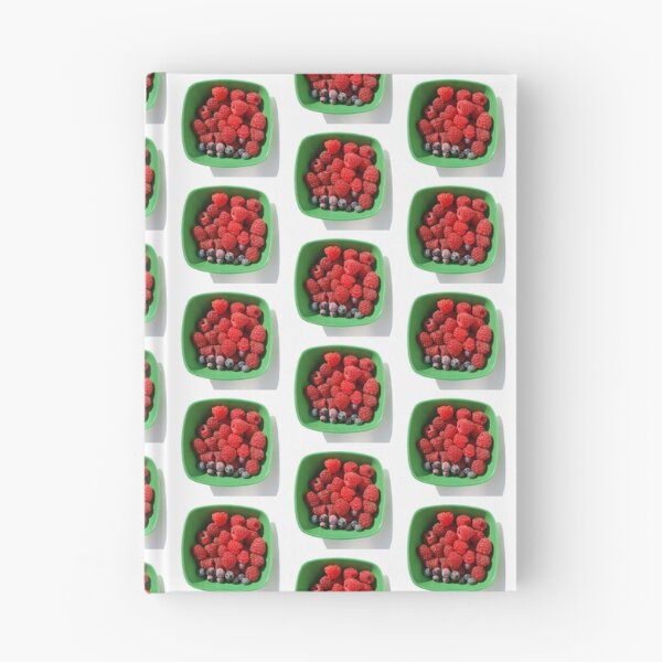 Item preview, Raspberries and Blueberries in Green Bowl designed and sold by jojobob.