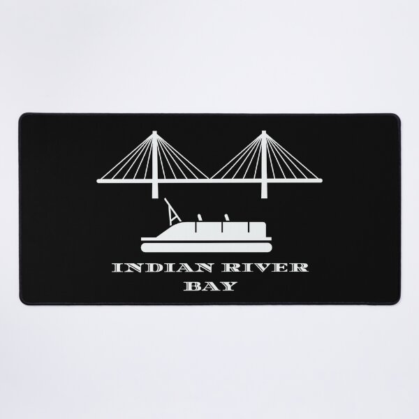 Item preview, Pontoon Boat on Indian River Bay - Indian River Inlet Bridge designed and sold by LifeOutside.