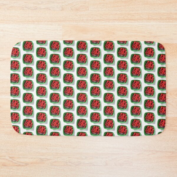 Item preview, Raspberries and Blueberries in Green Bowl  designed and sold by jojobob.
