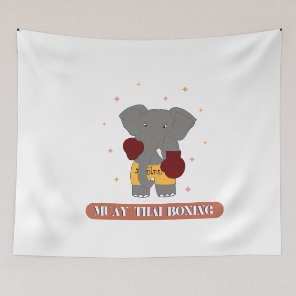 Item preview, Muay Thai elephant boxing  designed and sold by sirilakk.