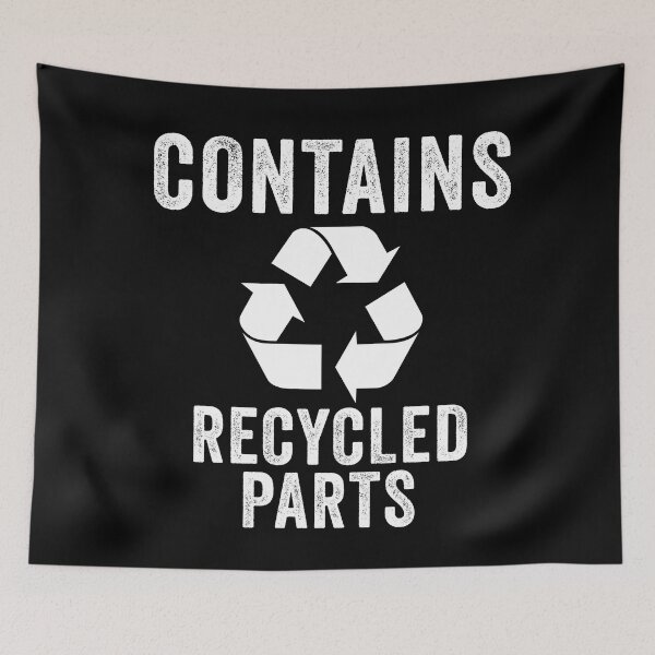 Item preview, Contains Recycled Parts Transplant Survivor designed and sold by Color-Sparkle.