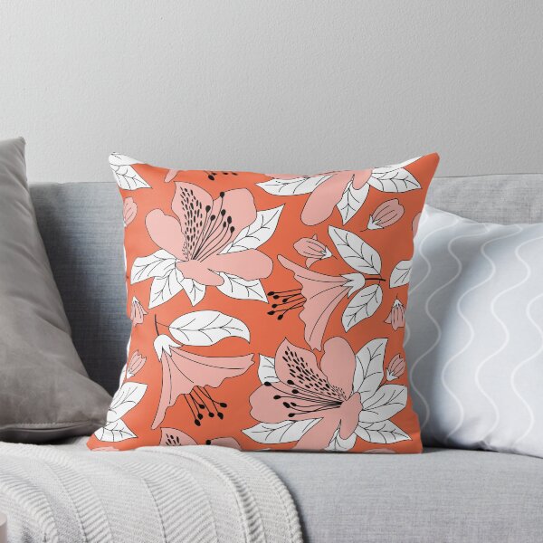 Item preview, Azalea Flor Rosa Naranja designed and sold by Insvy Design Studio.