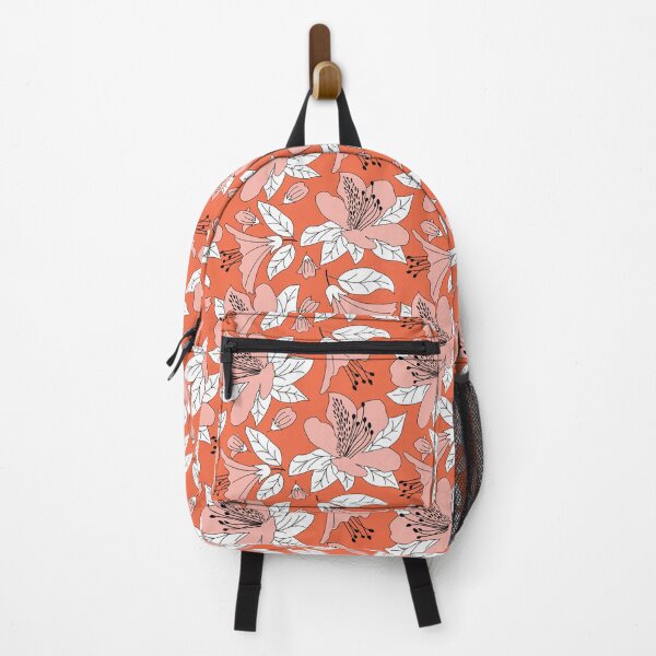 Item preview, Azalea Flower Pink Orange designed and sold by Insvy Design Studio.