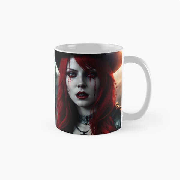 Item preview, Beautiful sorceress with red hair of fire. designed and sold by Maniock.