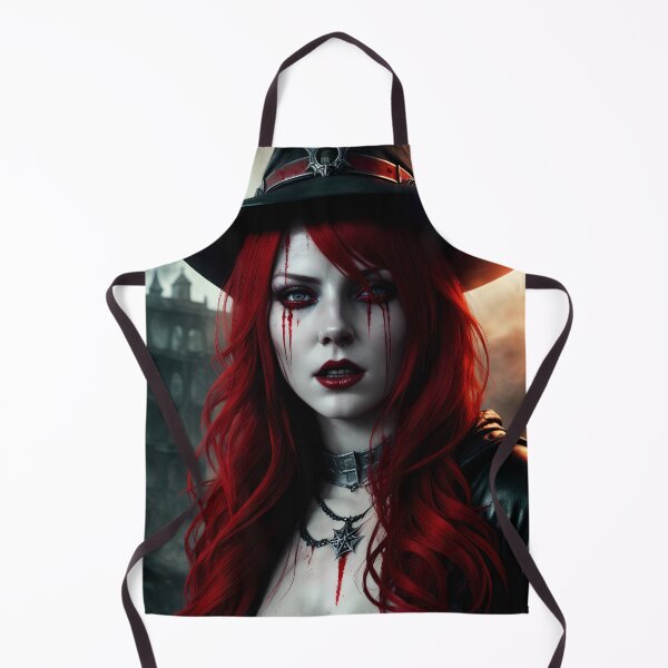 Item preview, Beautiful sorceress with red hair of fire. designed and sold by Maniock.