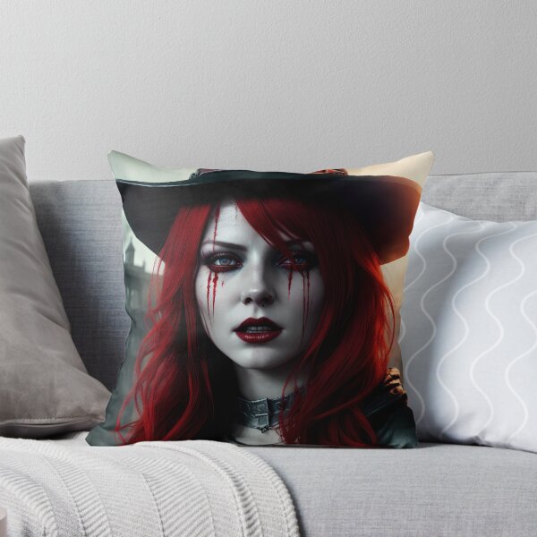 Item preview, Beautiful sorceress with red hair of fire. designed and sold by Maniock.