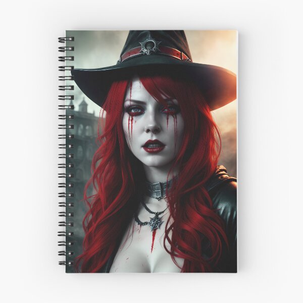 Item preview, Beautiful sorceress with red hair of fire. designed and sold by Maniock.