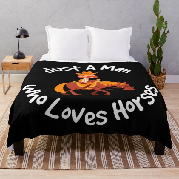 Item preview, Just A Man Who Loves Horses 2 designed and sold by Nesro34.