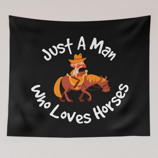 Item preview,  Just A Man Who Loves Horses 2 designed and sold by Nesro34.