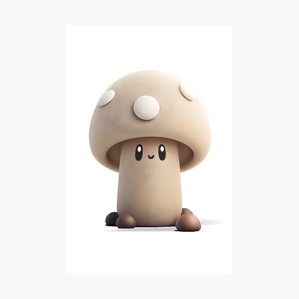 Item preview, Cute Mushroom - The Stone Collection designed and sold by FiveIntentions.