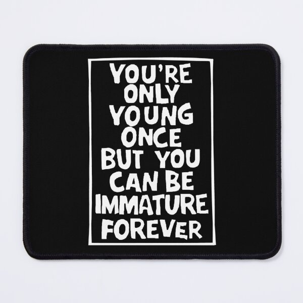 Item preview, Young Once - Clean Ed (Black) designed and sold by Daveseedhouse.
