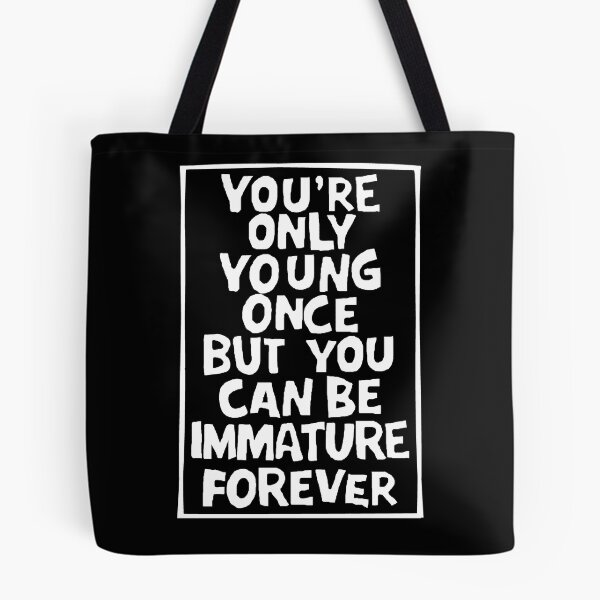 Item preview, Young Once - Clean Ed (Black) designed and sold by Daveseedhouse.