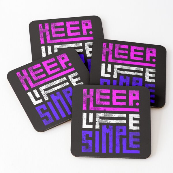 Item preview, Keep life simple designed and sold by hazelknott.
