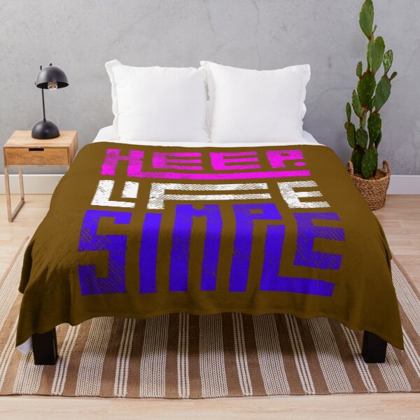 Item preview, Keep life simple designed and sold by hazelknott.