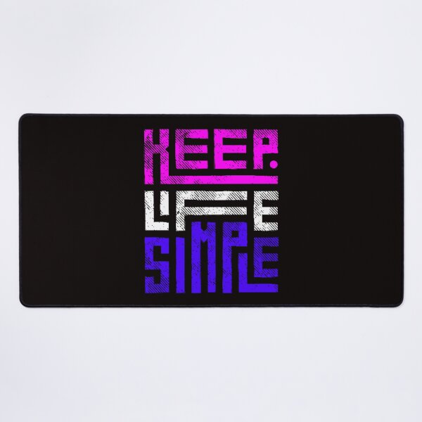 Item preview, Keep life simple designed and sold by hazelknott.