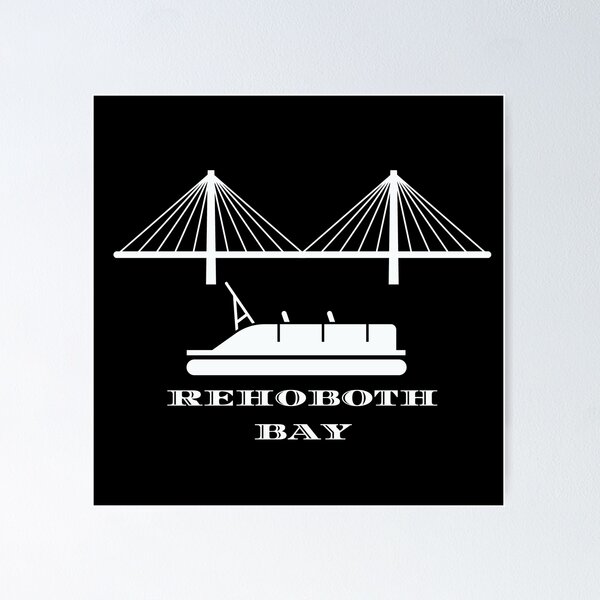 Item preview, Pontoon Boat on Rehoboth Bay - Indian River Inlet Bridge designed and sold by LifeOutside.