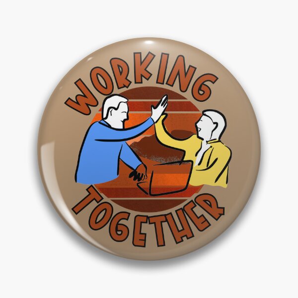 Item preview, Working Together, The Netherlands, Dutch Holland Quote designed and sold by DiensDesign.
