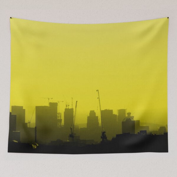 Item preview, Sunrise City - Yellow designed and sold by Quooki.