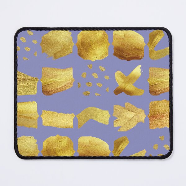 Item preview, Golden geometric pattern with lilac background. designed and sold by CreativeStrand.
