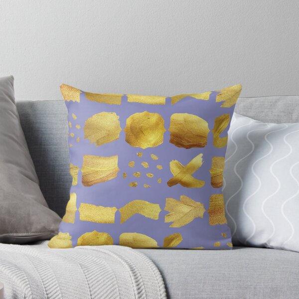 Item preview, Golden geometric pattern with lilac background. designed and sold by CreativeStrand.