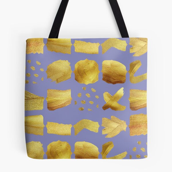 Item preview, Golden geometric pattern with lilac background. designed and sold by CreativeStrand.
