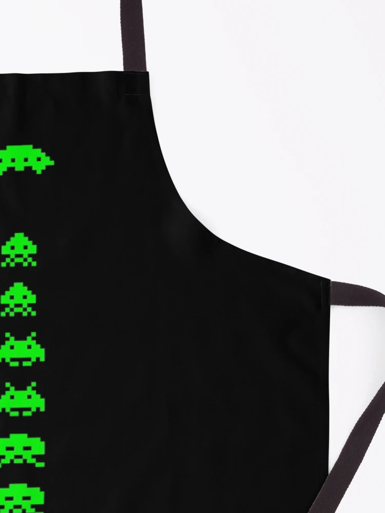 Thumbnail 3 of 6, Apron, Invaders designed and sold by Ghosthack.