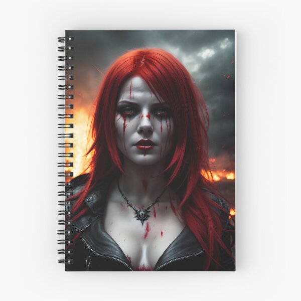 Item preview, Gorgeous witch with red hair  designed and sold by Maniock.