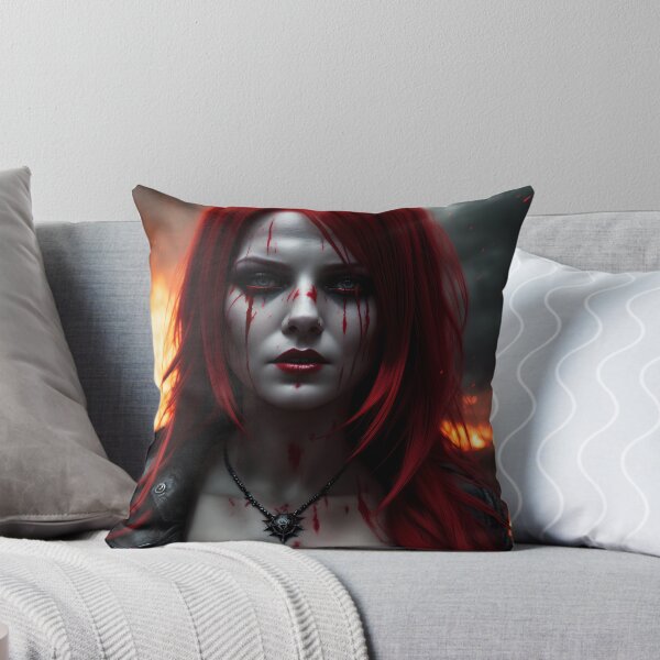 Item preview, Gorgeous witch with red hair  designed and sold by Maniock.