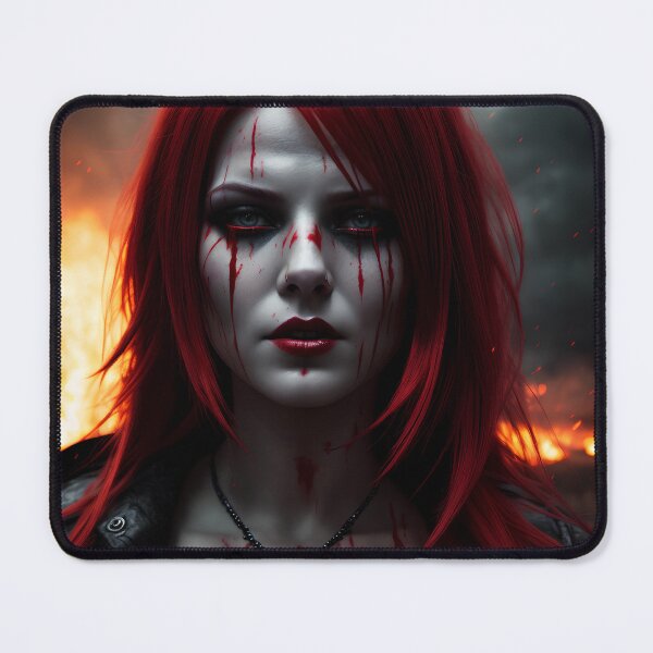 Item preview, Gorgeous witch with red hair  designed and sold by Maniock.