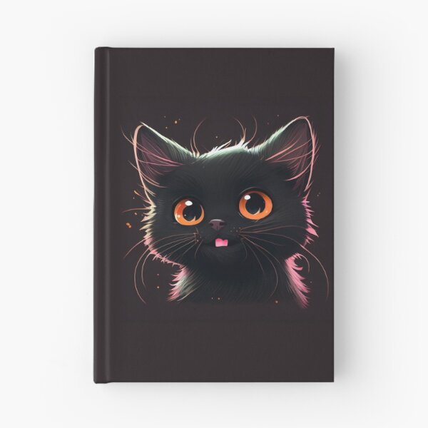 Item preview, Adorable Black Kitten Smiling designed and sold by zoericoart.